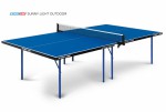 Теннисный стол всепогодный Sunny Light Outdoor blue облегченный вариант 6015 s-dostavka - магазин СпортДоставка. Спортивные товары интернет магазин в Новосибирске 