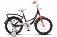 Детский велосипед Stels Flyte 18" Z011 Чёрный красный - магазин СпортДоставка. Спортивные товары интернет магазин в Новосибирске 