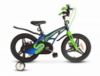 Детский велосипед Stels Galaxy Pro 14" V010 зеленый - магазин СпортДоставка. Спортивные товары интернет магазин в Новосибирске 