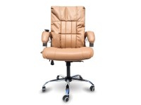 Офисное массажное кресло EGO BOSS EG1001 Орех в комплектации LUX - магазин СпортДоставка. Спортивные товары интернет магазин в Новосибирске 