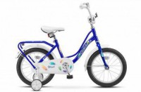 Детский велосипед Stels Wind 16" Z020 синий - магазин СпортДоставка. Спортивные товары интернет магазин в Новосибирске 