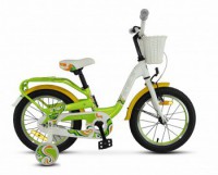 Детский велосипед Stels Pilot-190 16" V030 Зелёный жёлтый белый - магазин СпортДоставка. Спортивные товары интернет магазин в Новосибирске 